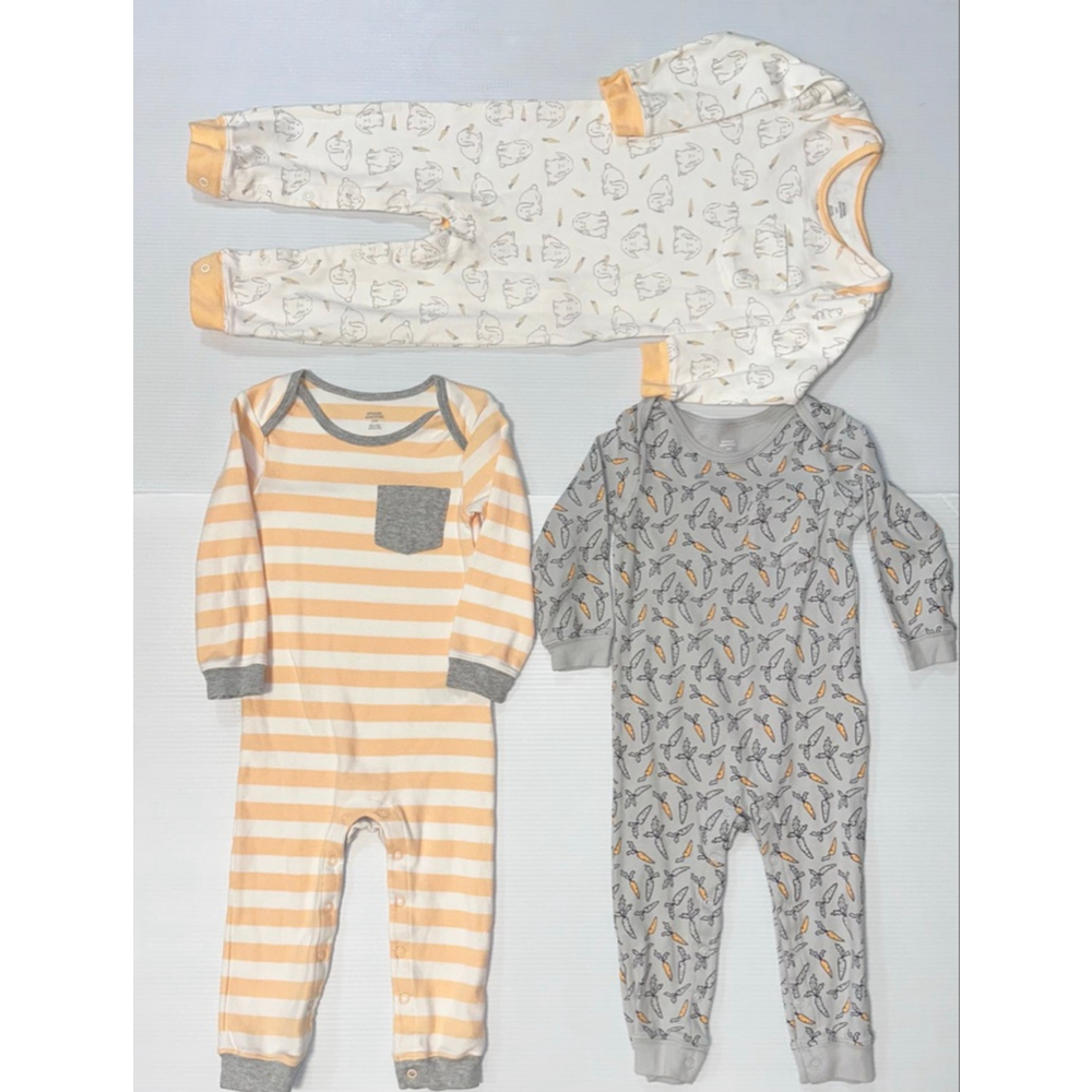 Kids Baby Unisex Amazon Essentials 24M One Pieces Set Carrot Bunny NWOT Orange